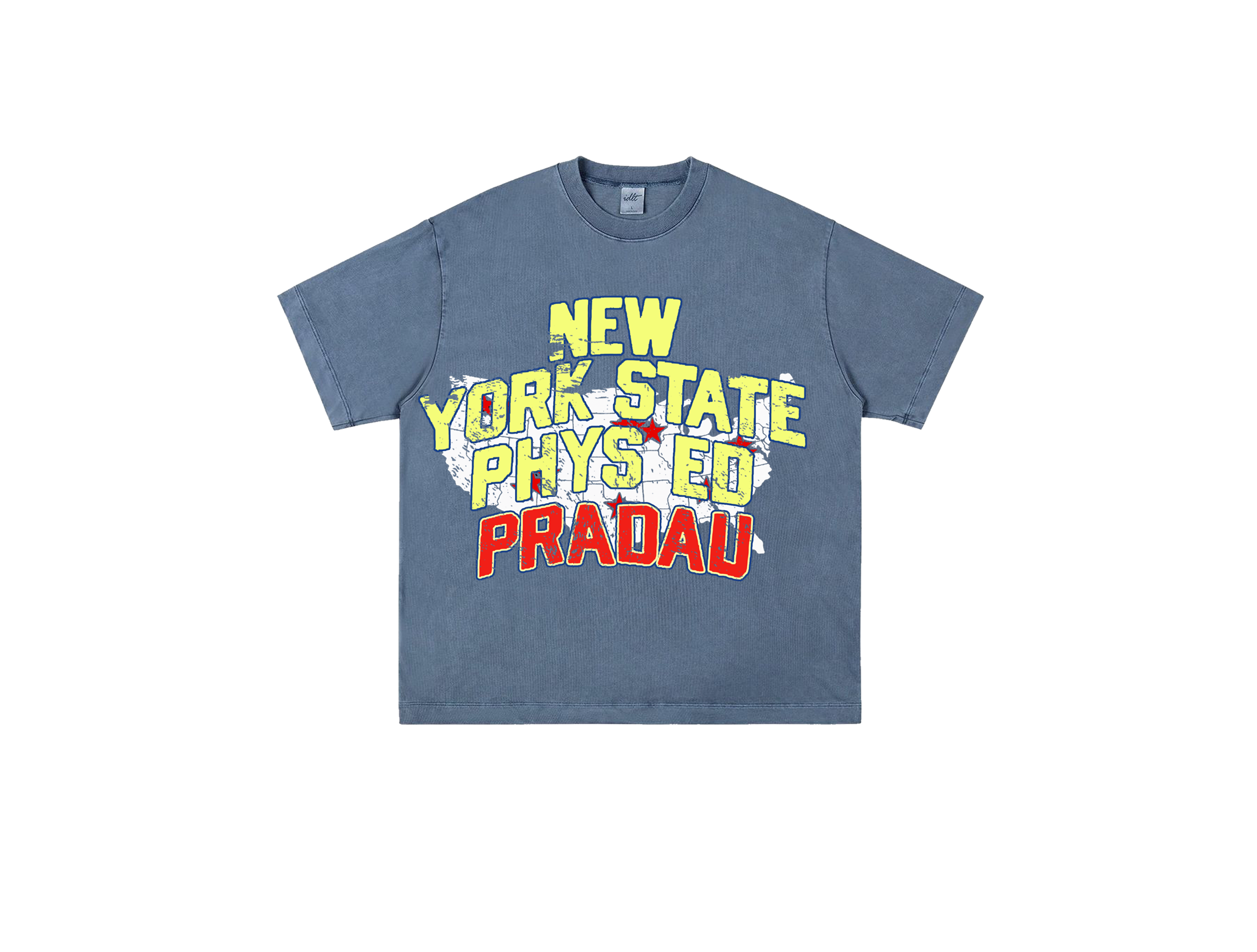 Pradau Navy World Tee